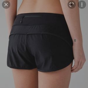 Lululemon mesh speed shorts